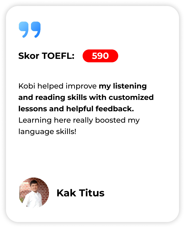 Testi-titus-toefl-itp