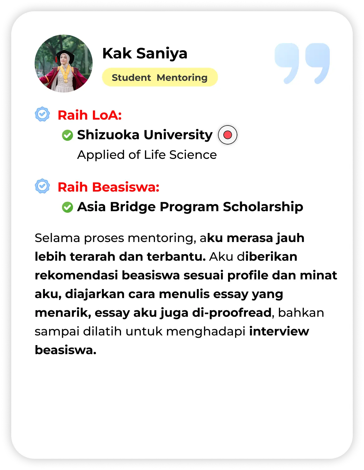 testi-Saniya-lp-mentoring